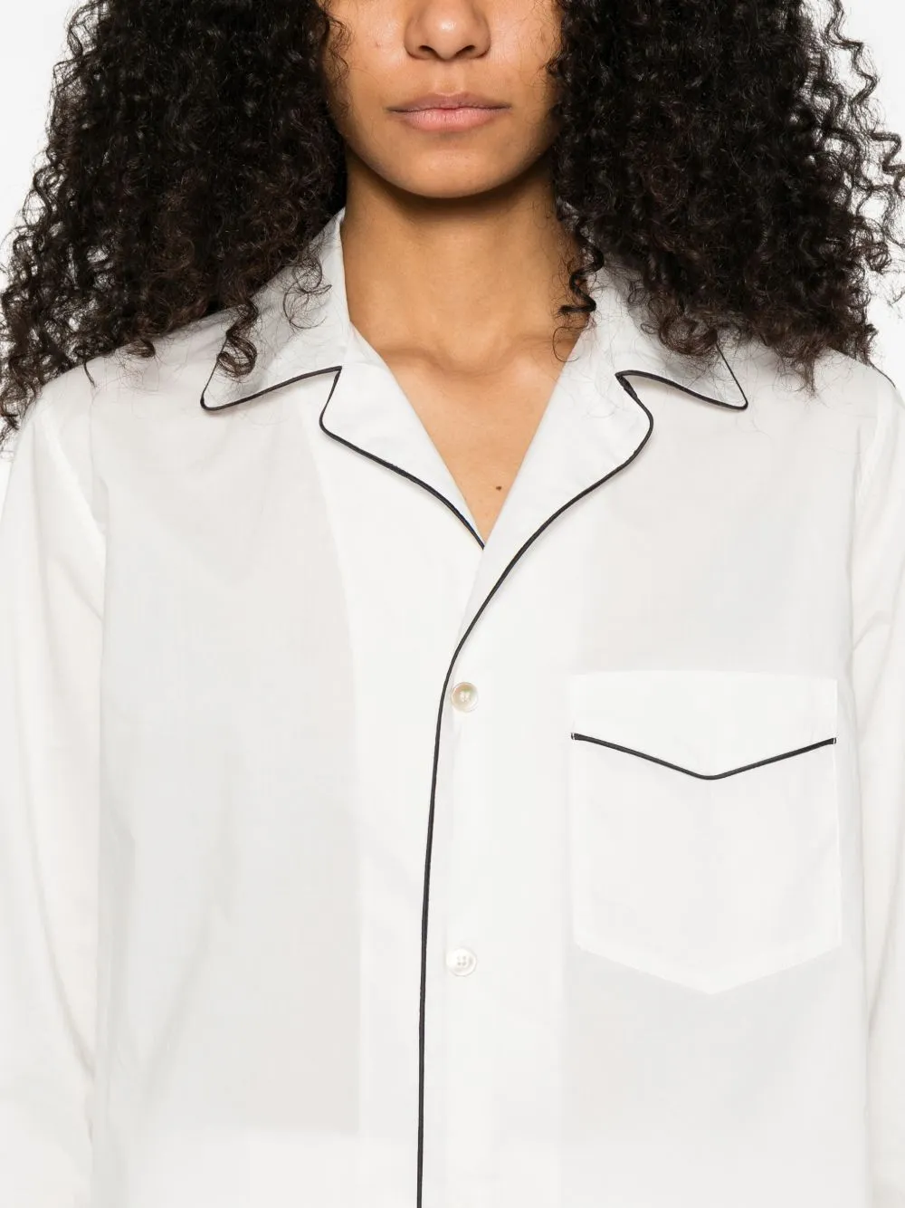 Cotton Pajama Shirt sold by Wanan Luxury product image thumbnail 2