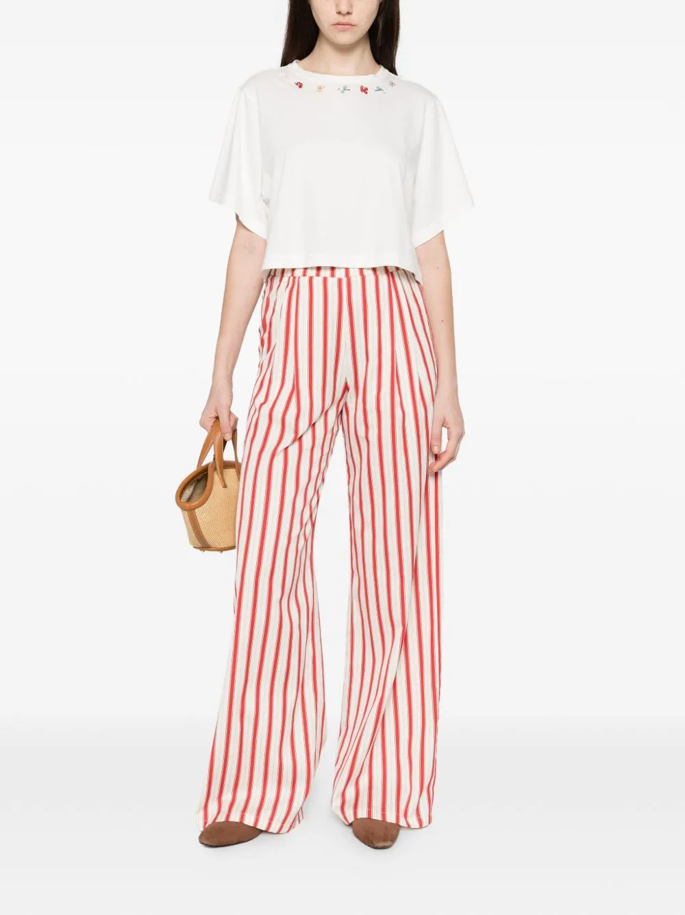 Striped Trousers sold by Wanan Luxury product image thumbnail 3