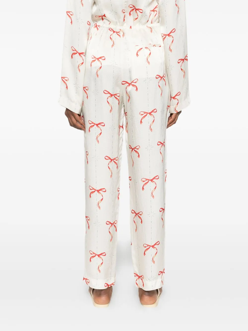 Printed Drawstring Trousers sold by Wanan Luxury product image thumbnail 5