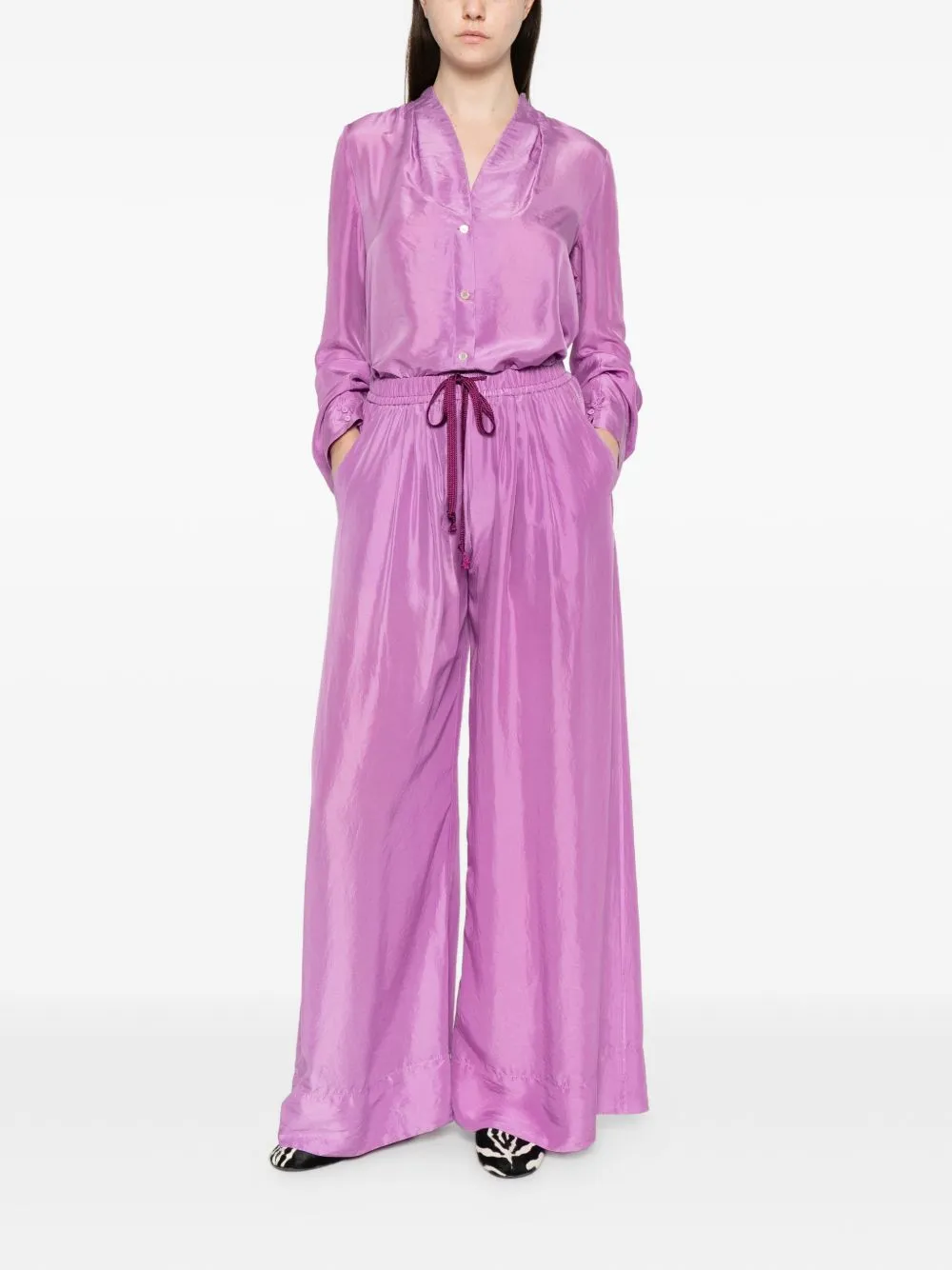 Silk Shirt sold by Wanan Luxury product image thumbnail 5