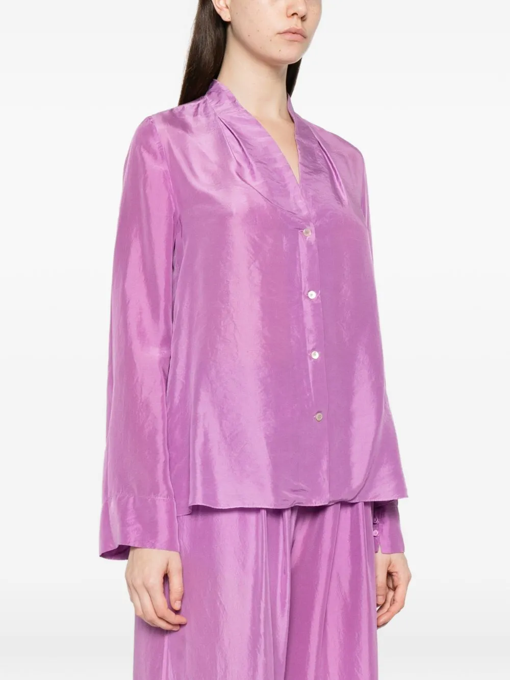 Silk Shirt sold by Wanan Luxury product image thumbnail 3