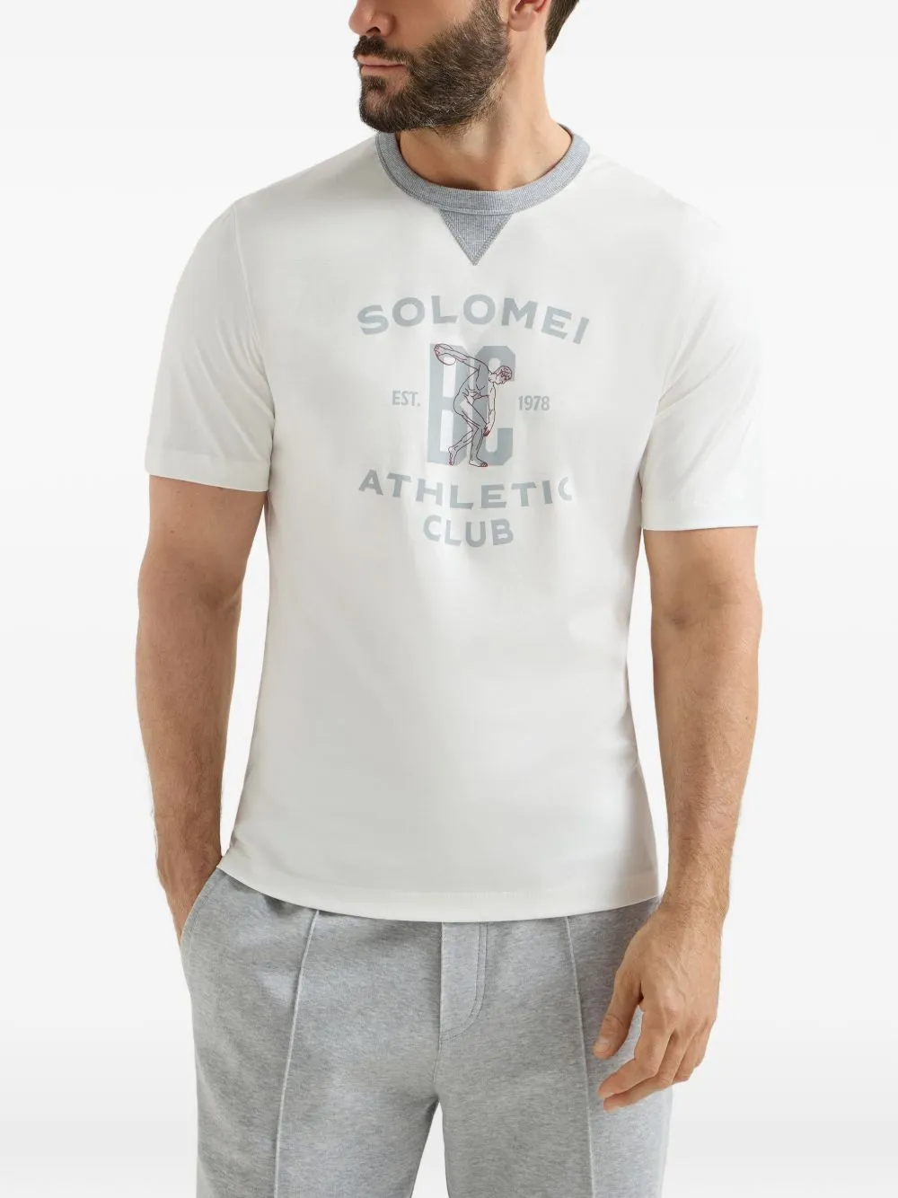 Logo Cotton T-Shirt sold by Wanan Luxury product image thumbnail 2