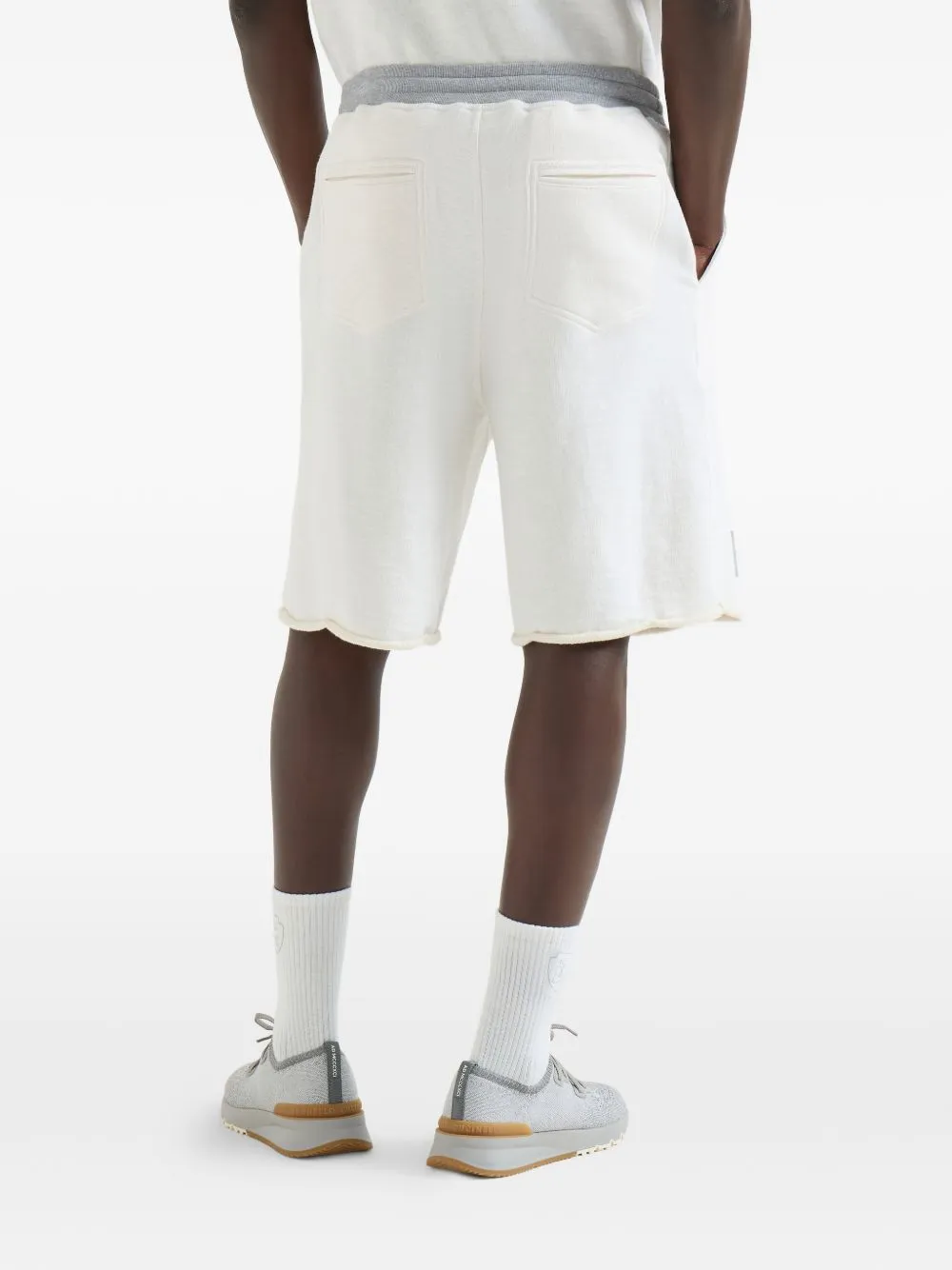 Cotton And Linen Blend Shorts sold by Wanan Luxury product image thumbnail 3