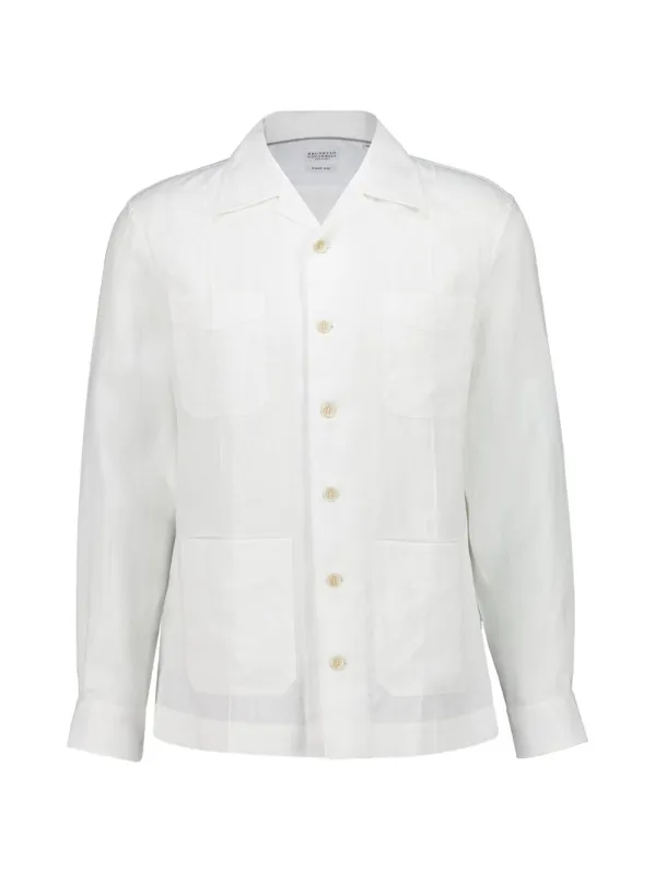 Linen Blend Shirt sold by Wanan Luxury