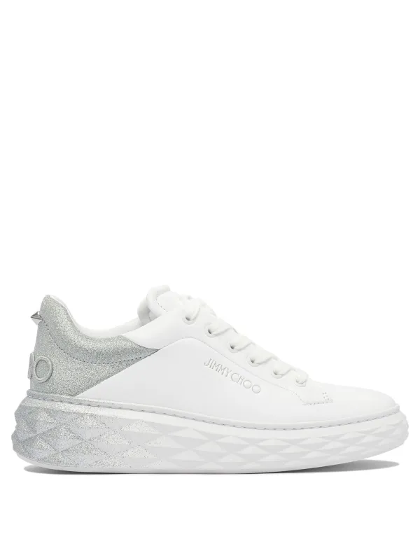 Diamond Maxi F Ii Sneakers & Slip-On White made by Jimmy Choo