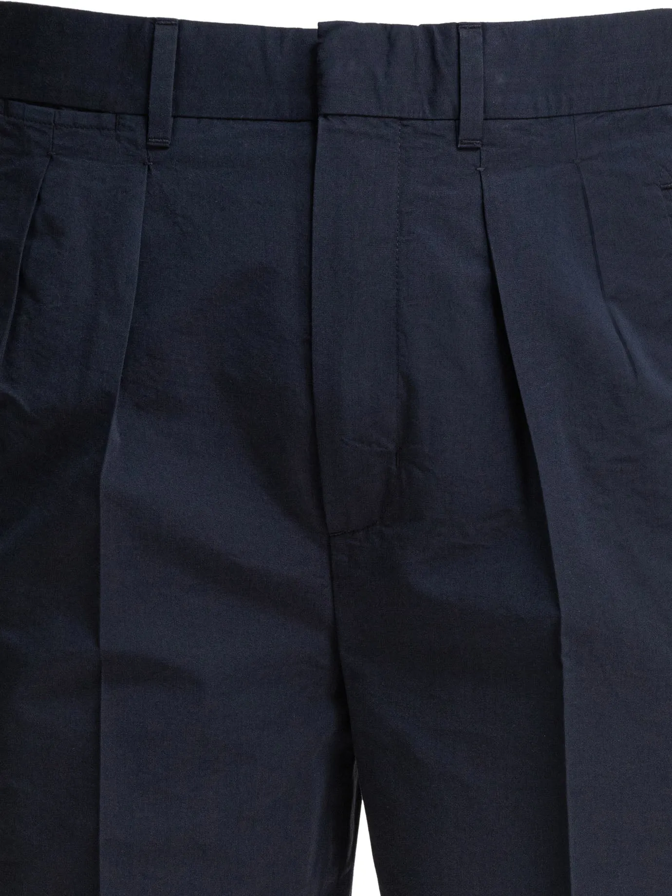 Poplin With Double Darts Trousers Blue sold by Wanan Luxury product image thumbnail 3