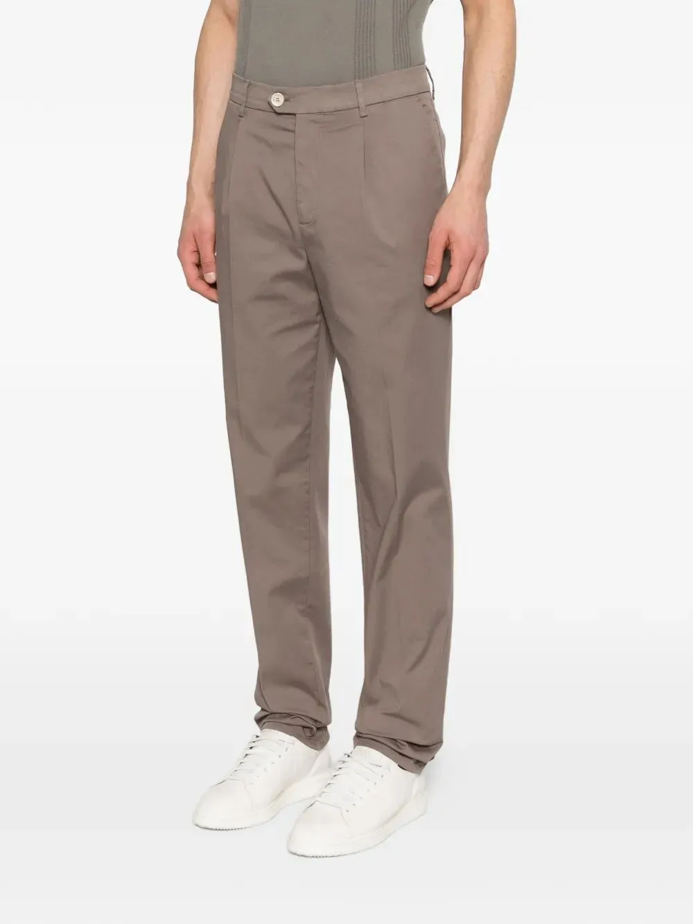 Pleated Cotton Trousers sold by Wanan Luxury product image thumbnail 4