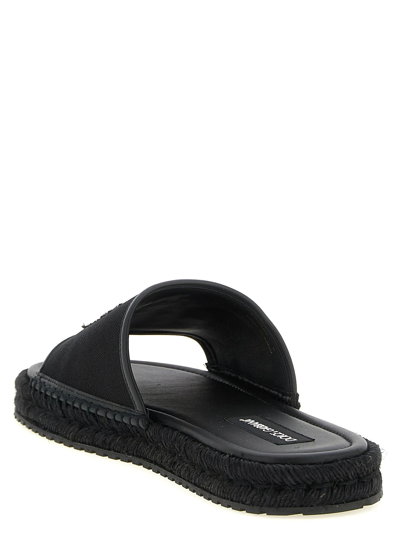 Cross-Stitch Espadrilles Sandals Black sold by Wanan Luxury product image thumbnail 3