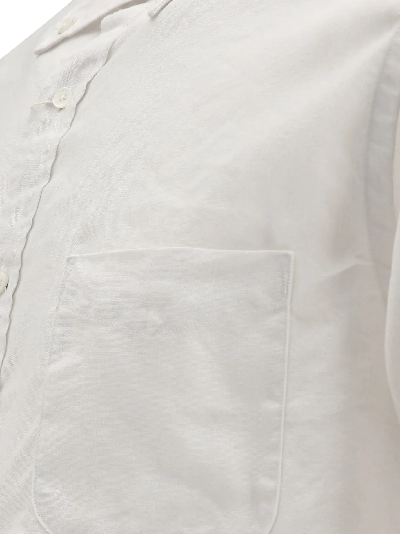 Linen Shirt With Chest Pocket Shirts White sold by Wanan Luxury product image thumbnail 4