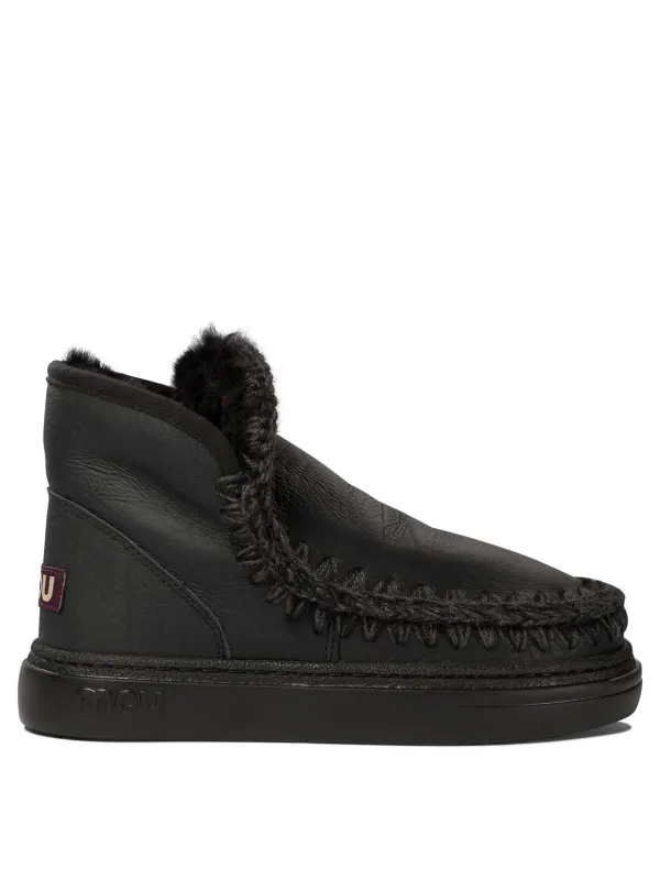 Eskimo Bold Boots And Ankle Boots Black made by Mou