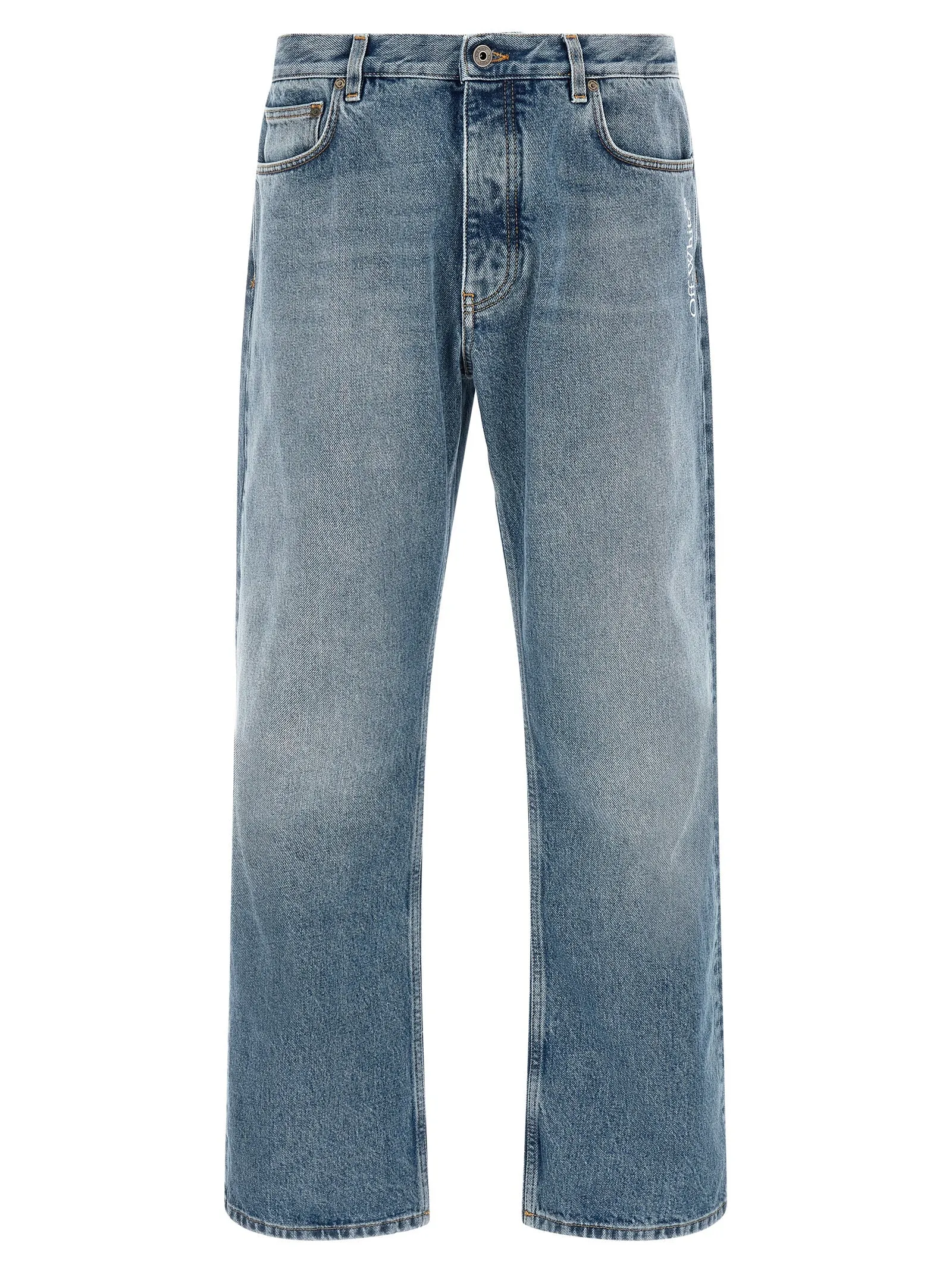 Half Arrow Jeans Light Blue sold by Wanan Luxury
