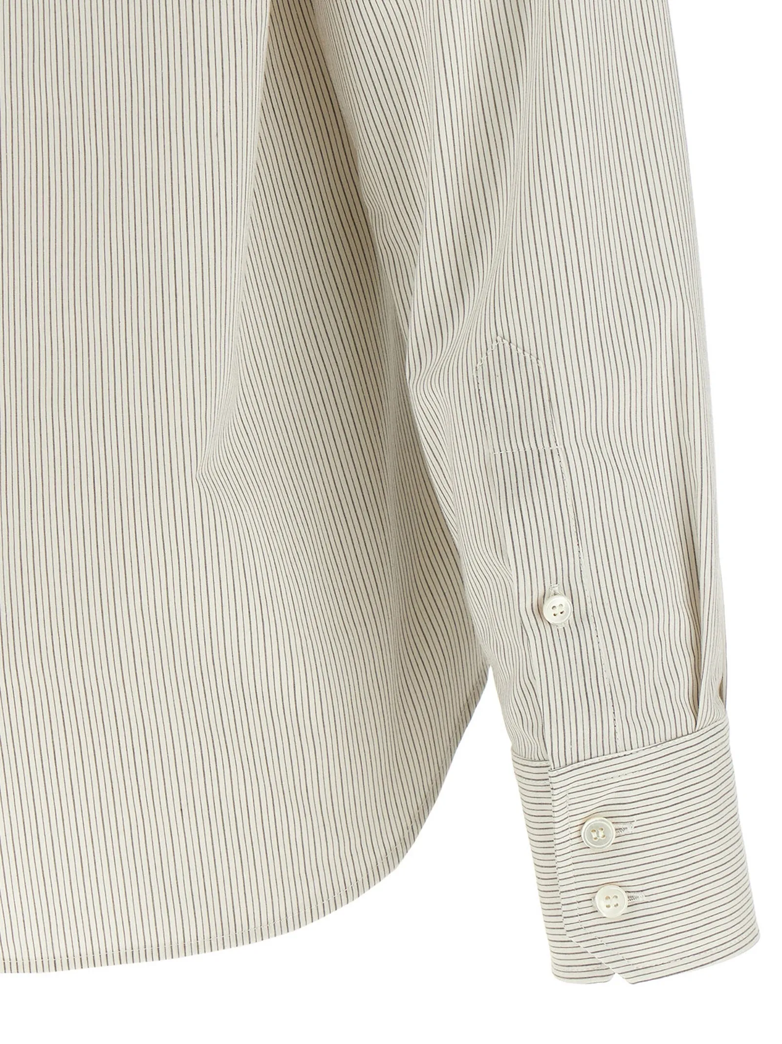 Trompe L'Oeil Collar Shirt Shirt And Blouse Gray sold by Wanan Luxury product image thumbnail 4