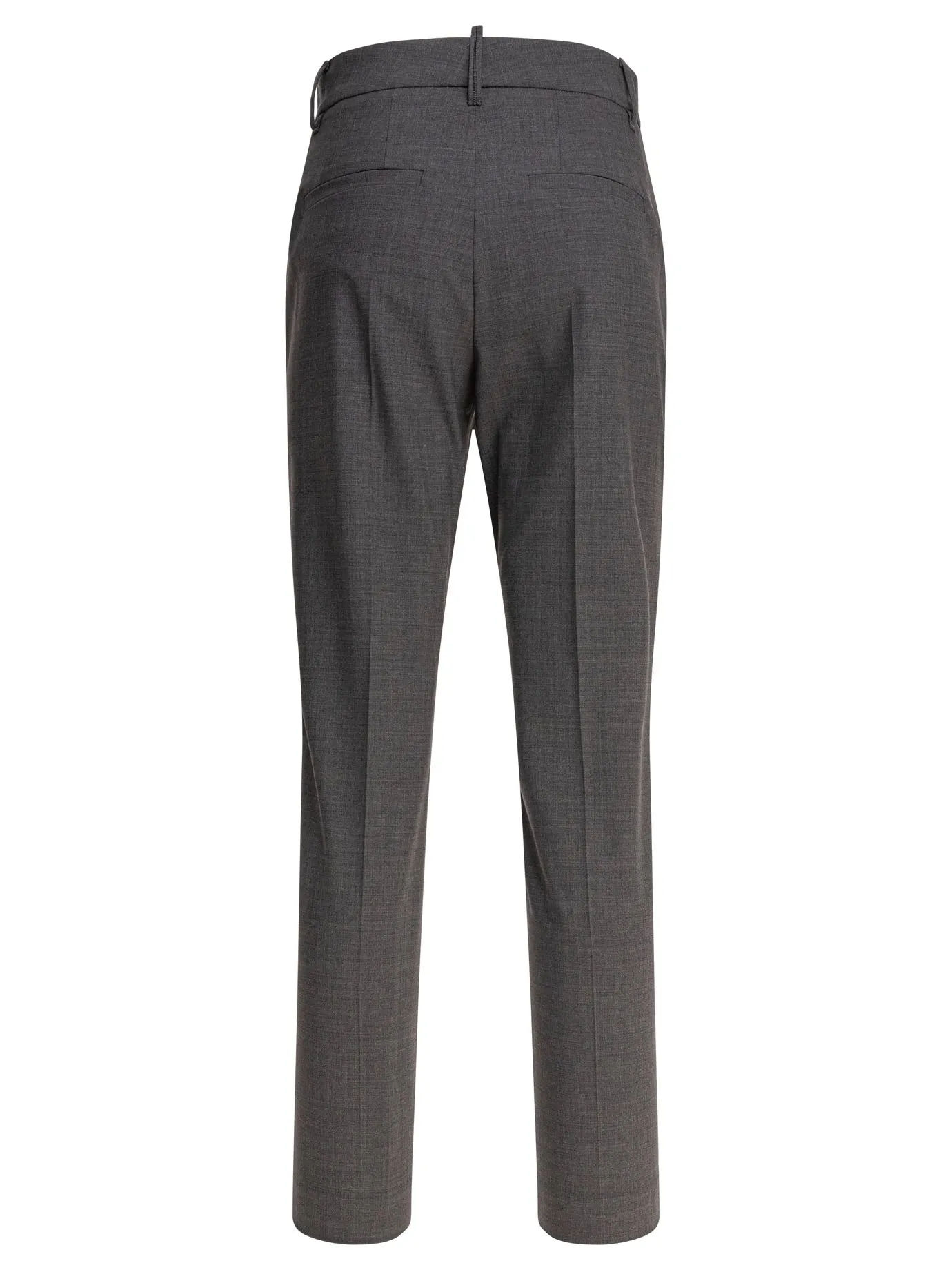 Wool Pants Trousers Grey sold by Wanan Luxury product image thumbnail 2