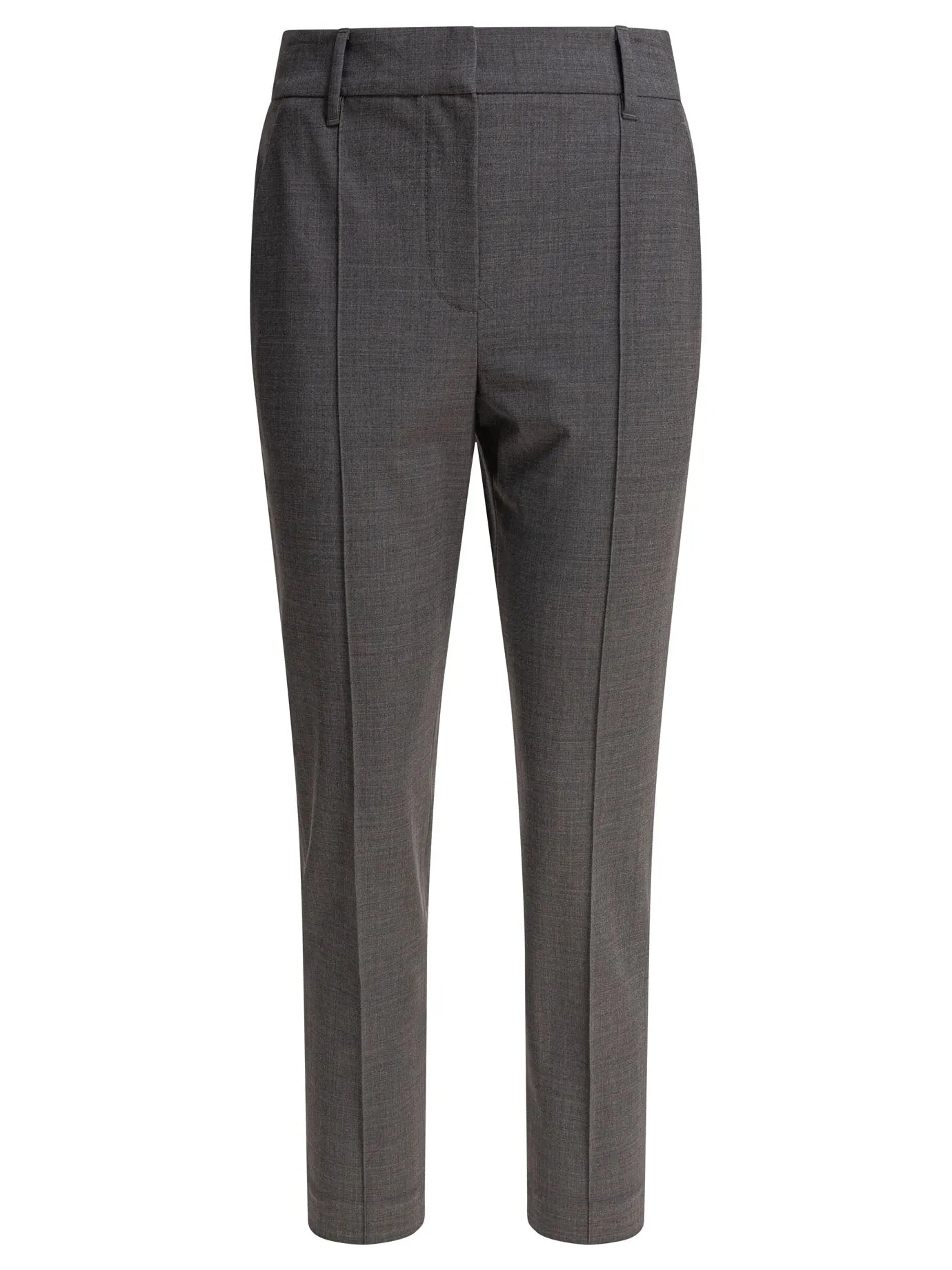 Wool Pants Trousers Grey sold by Wanan Luxury