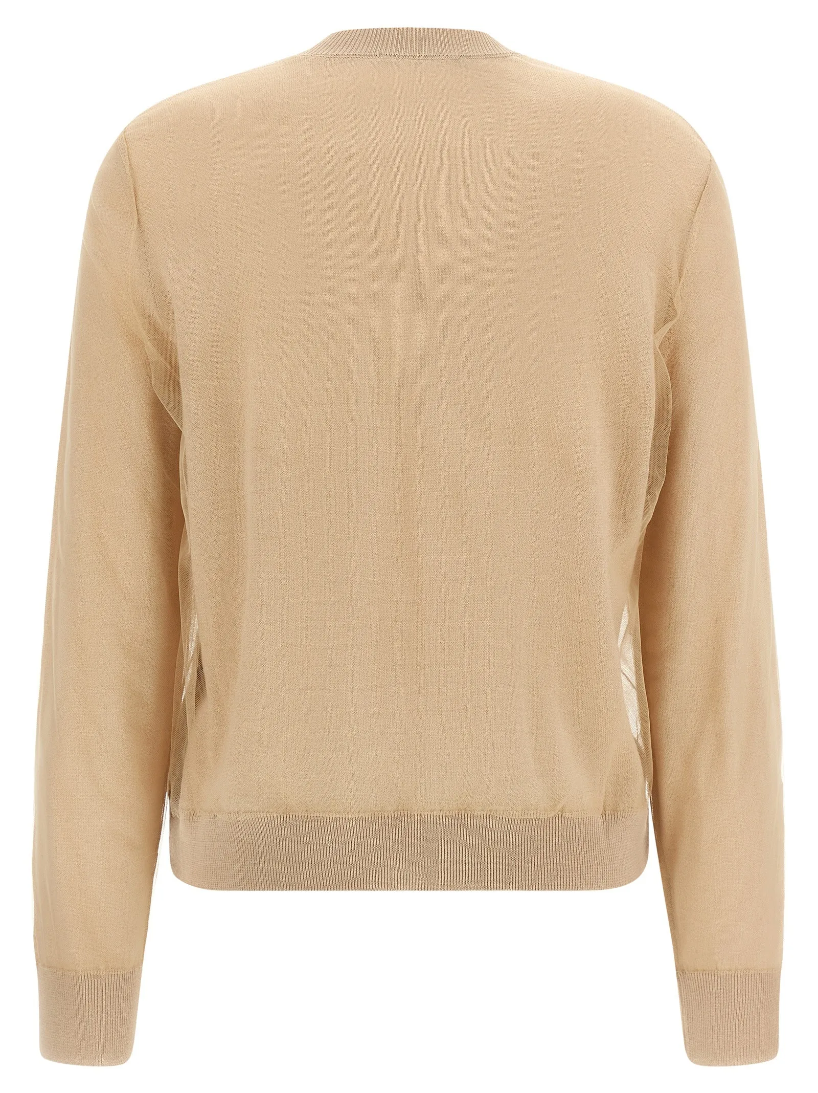 Tulle Cardigan Sweaters And Cardigans Brown sold by Wanan Luxury product image thumbnail 2
