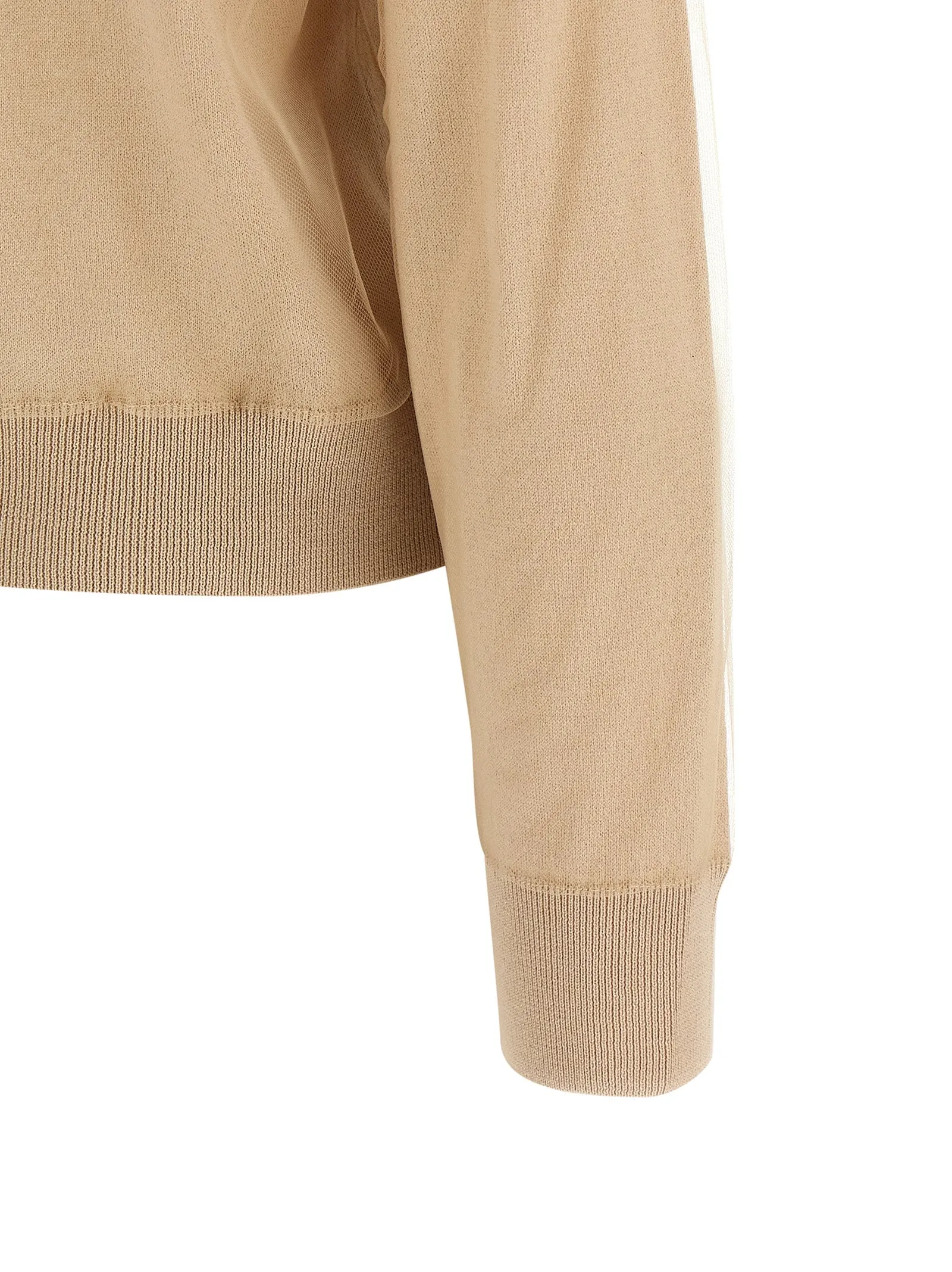 Tulle Cardigan Sweaters And Cardigans Brown sold by Wanan Luxury product image thumbnail 4