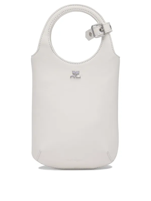 Slim Handbags White made by Courreges