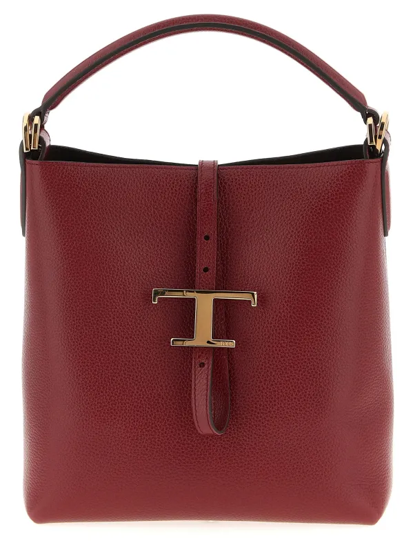 T Timeless Hand Bags Bordeaux sold by Wanan Luxury