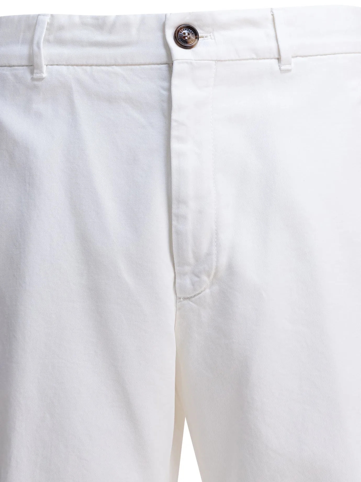 Cotton Gabardine Bermuda Shorts White sold by Wanan Luxury product image thumbnail 3