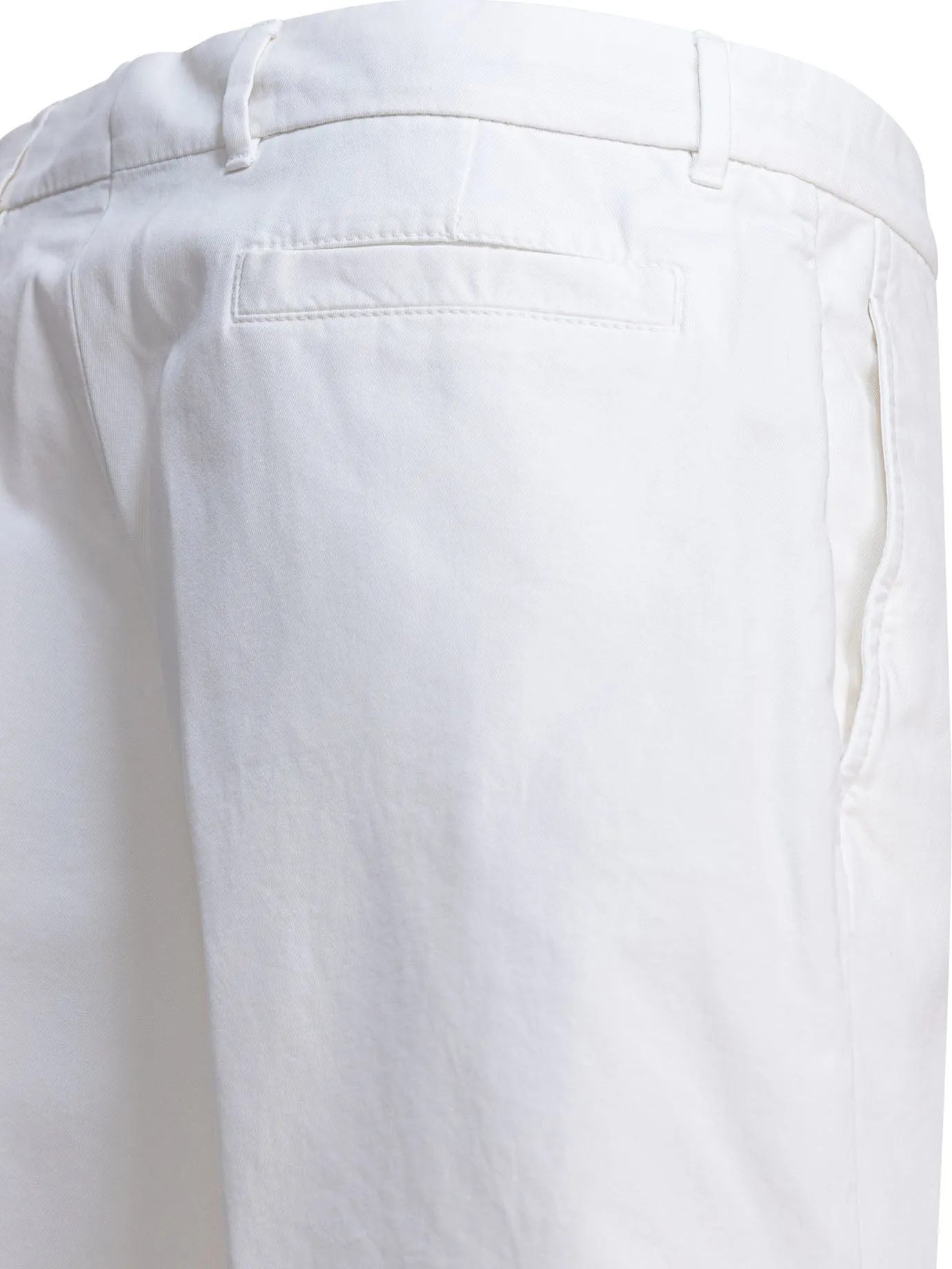 Cotton Gabardine Bermuda Shorts White sold by Wanan Luxury product image thumbnail 4