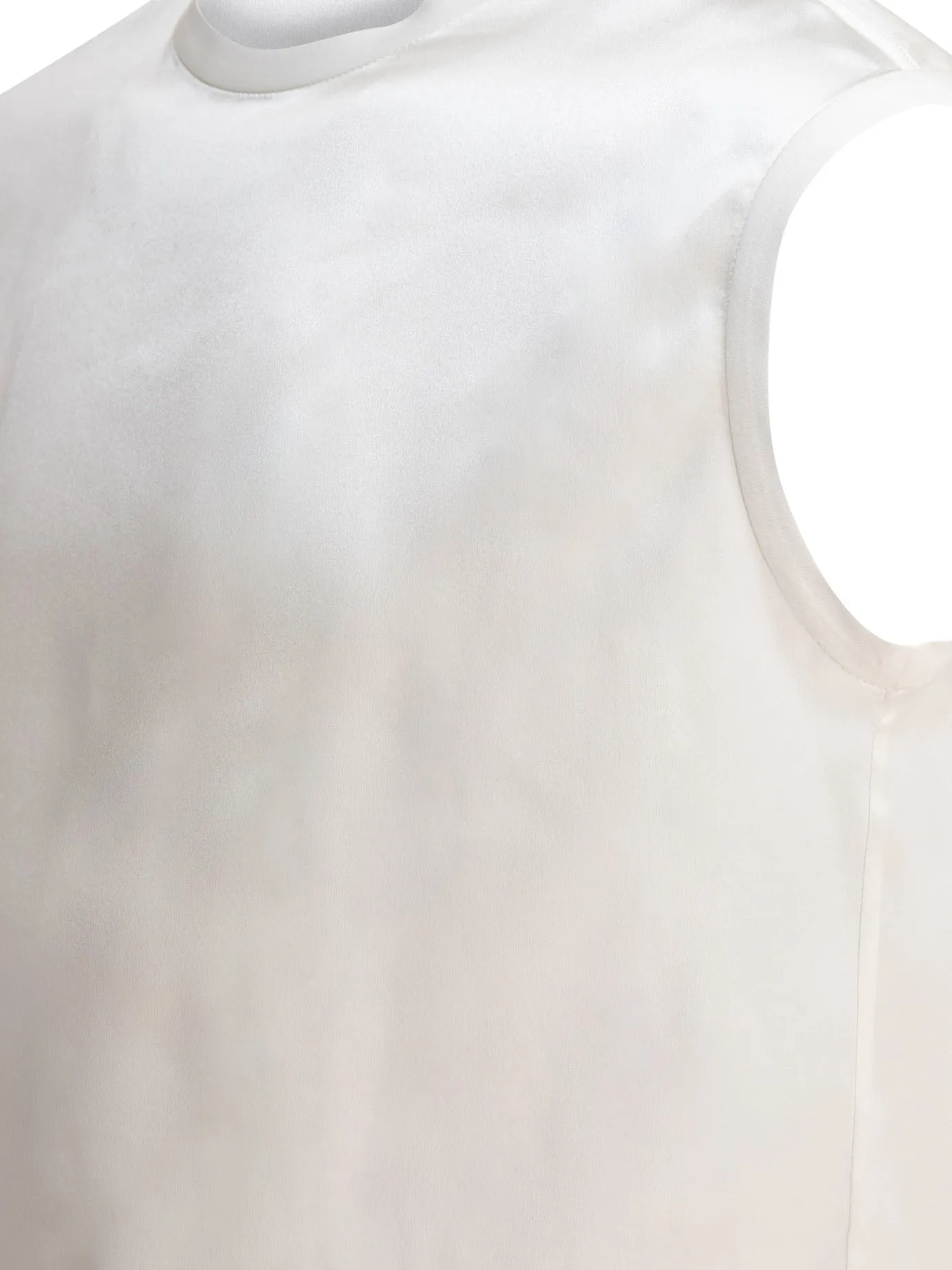 Satin Blouse Shirts White sold by Wanan Luxury product image thumbnail 4