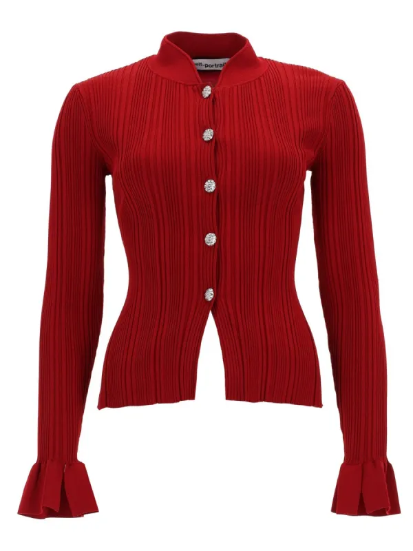 Cardigan With Jewel Buttons made by Self-Portrait