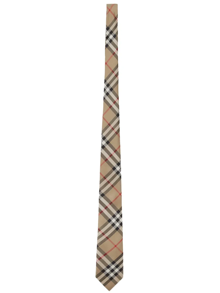 Silk "Check" Tie sold by Wanan Luxury