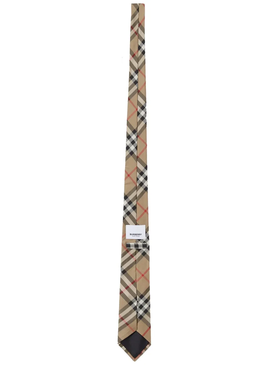 Silk "Check" Tie sold by Wanan Luxury product image thumbnail 2