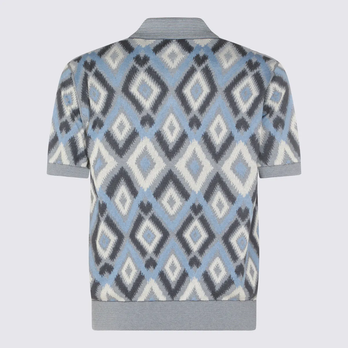 T-Shirts And Polos Blue And Green sold by Wanan Luxury product image thumbnail 2