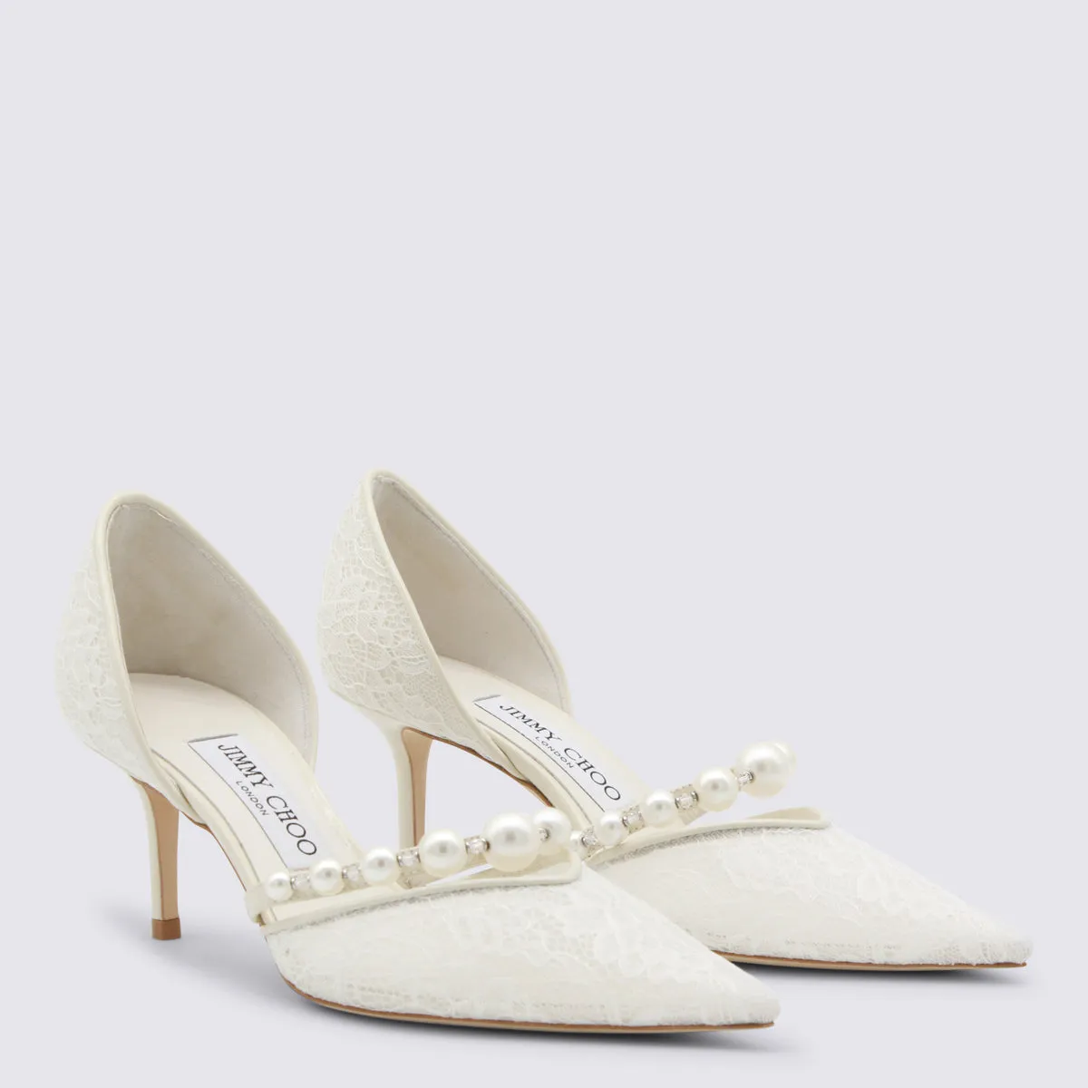 With Heel Ivory/White sold by Wanan Luxury product image thumbnail 2