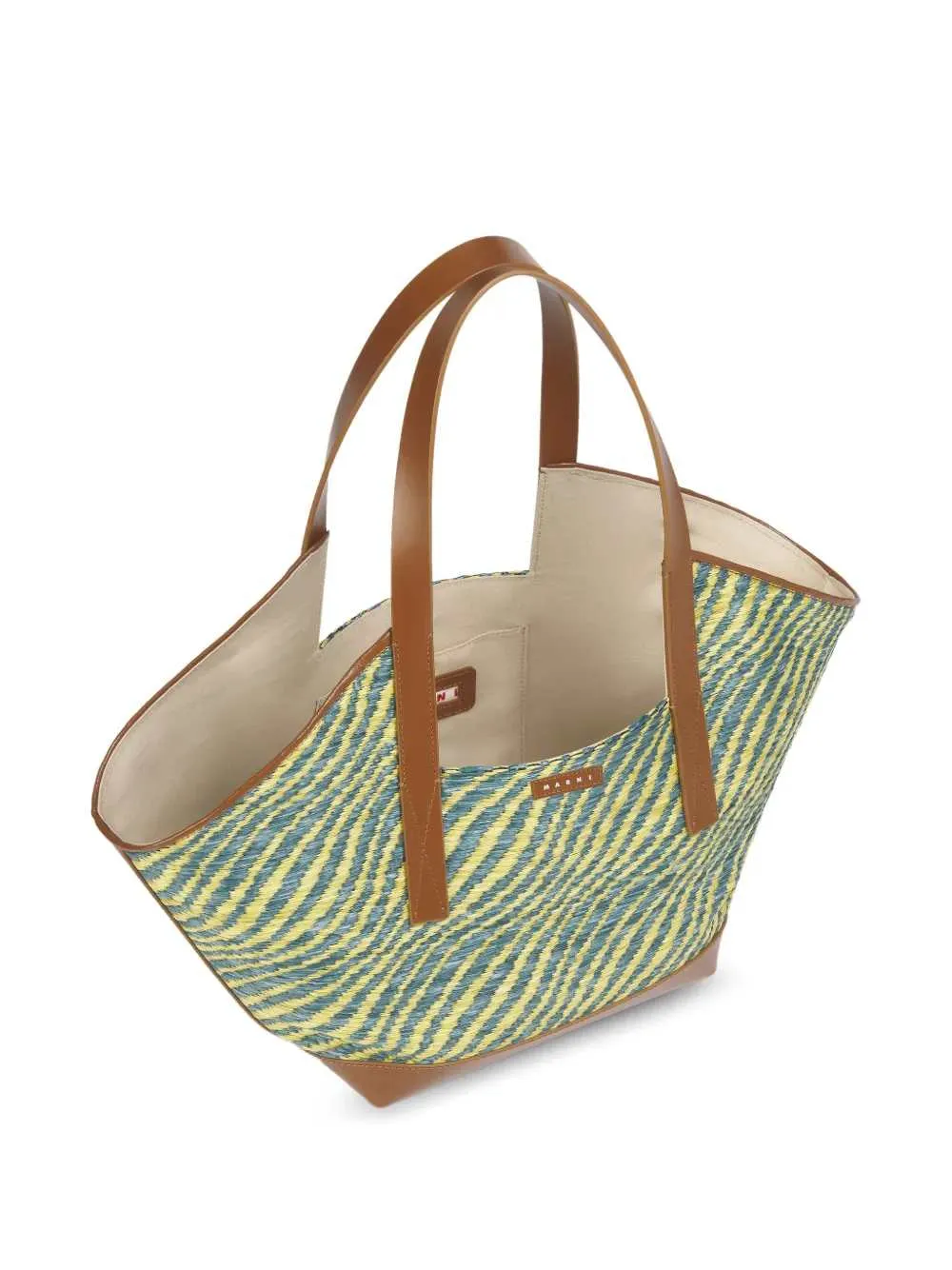 Two-Tone Tote Bag sold by Wanan Luxury product image thumbnail 4