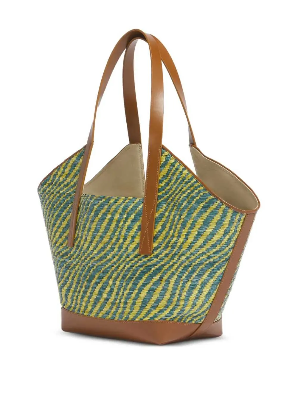 Two-Tone Tote Bag sold by Wanan Luxury product image thumbnail 2