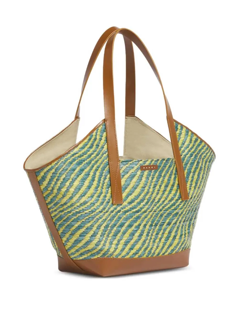 Two-Tone Tote Bag sold by Wanan Luxury product image thumbnail 3
