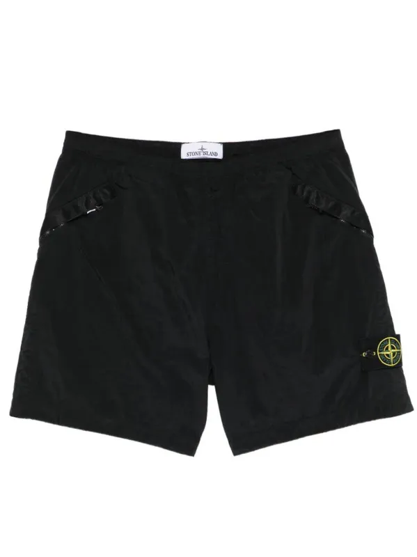 Comfort Fit Nylon Shorts made by Stone Island