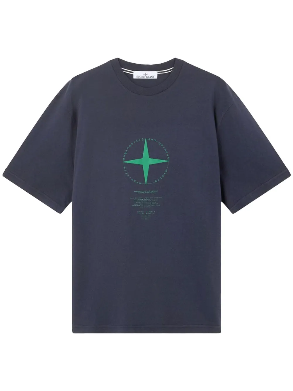 `Light Compass` Print Regular Fit T-Shirt sold by Wanan Luxury
