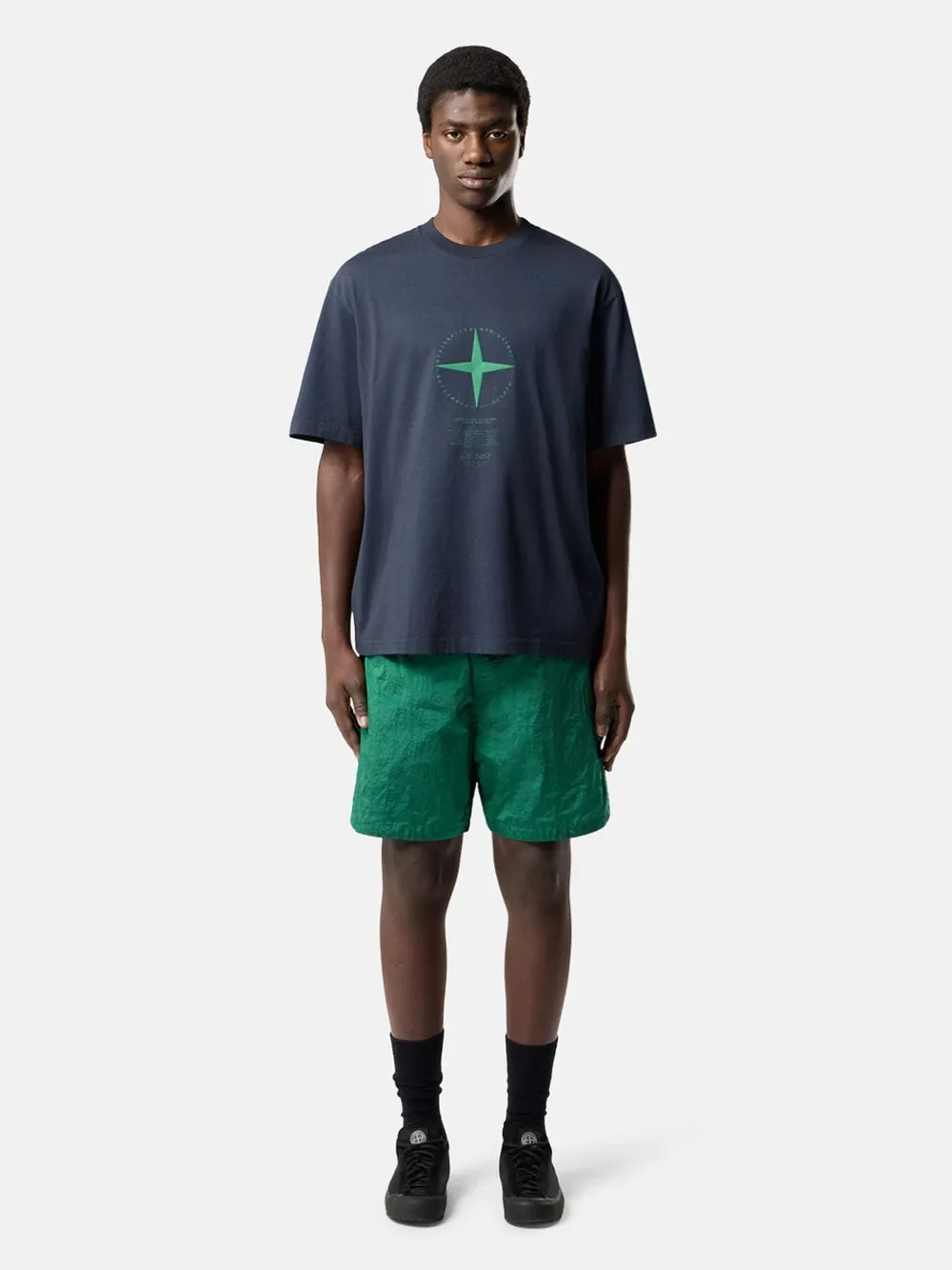 `Light Compass` Print Regular Fit T-Shirt sold by Wanan Luxury product image thumbnail 2