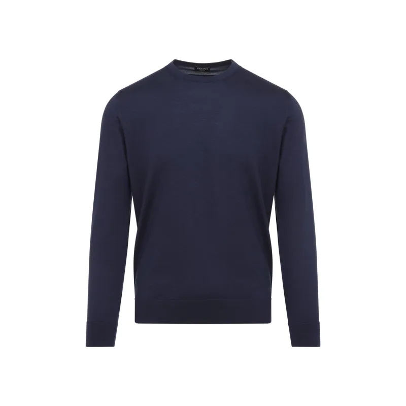 Sweater Blue made by Ermenegildo Zegna