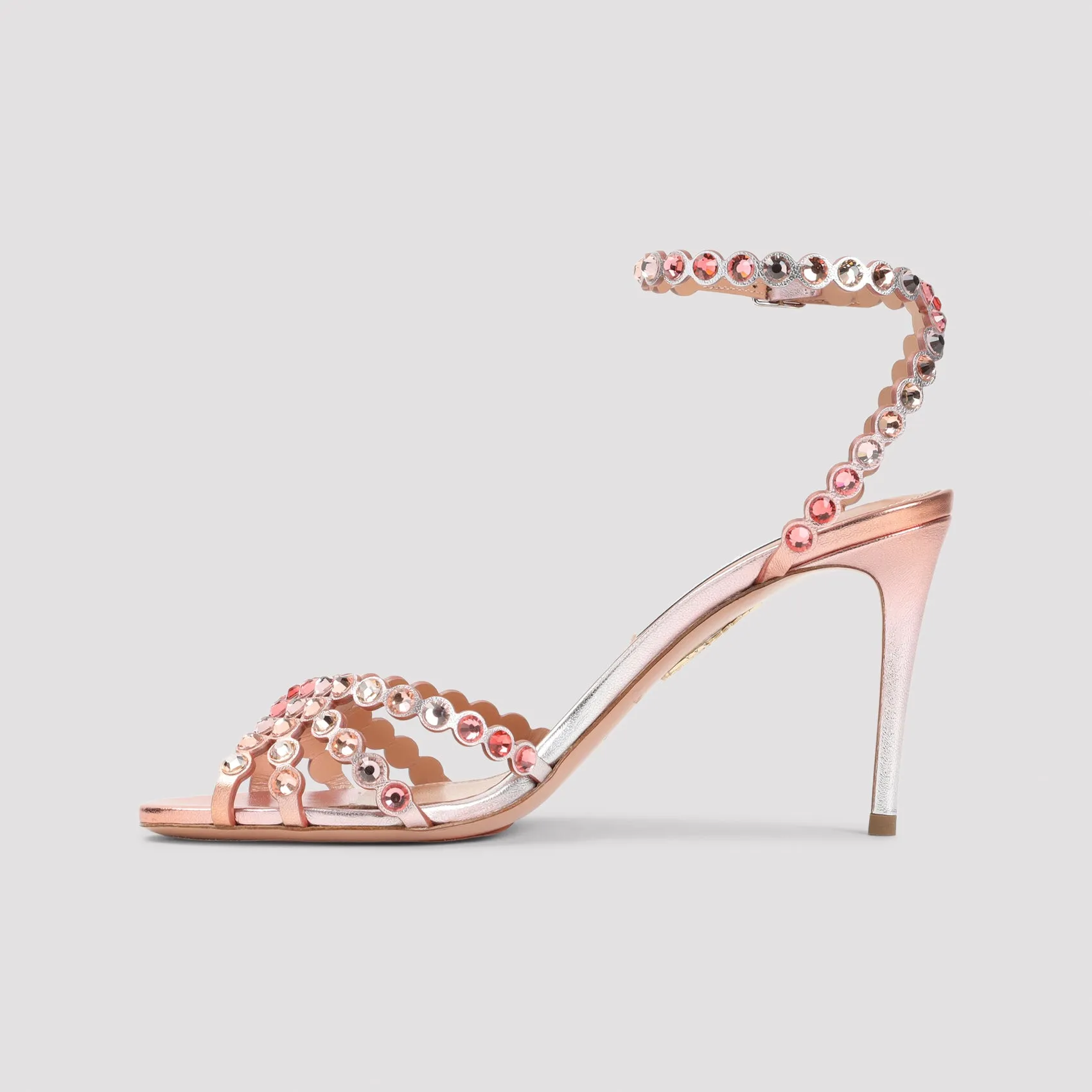 Sandals Pink & Purple sold by Wanan Luxury product image thumbnail 3