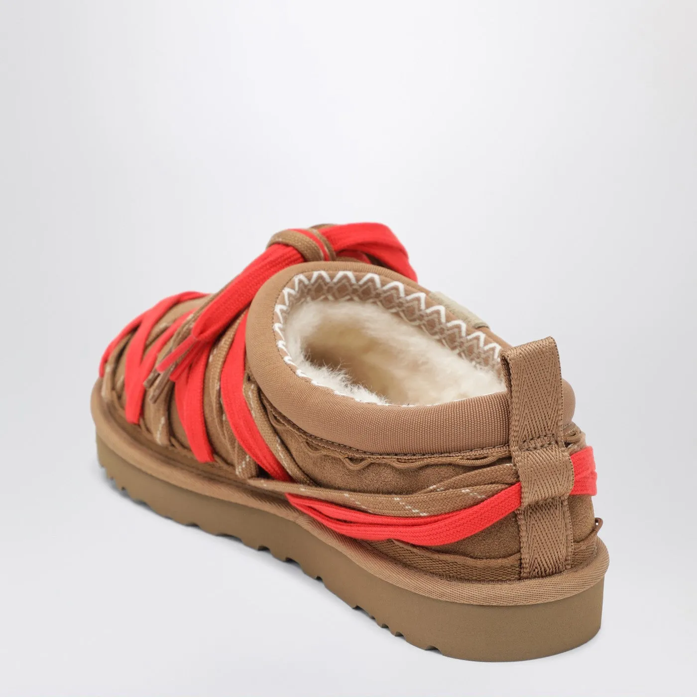 Chestnut Brown Tasman Lace Slippers sold by Wanan Luxury product image thumbnail 2