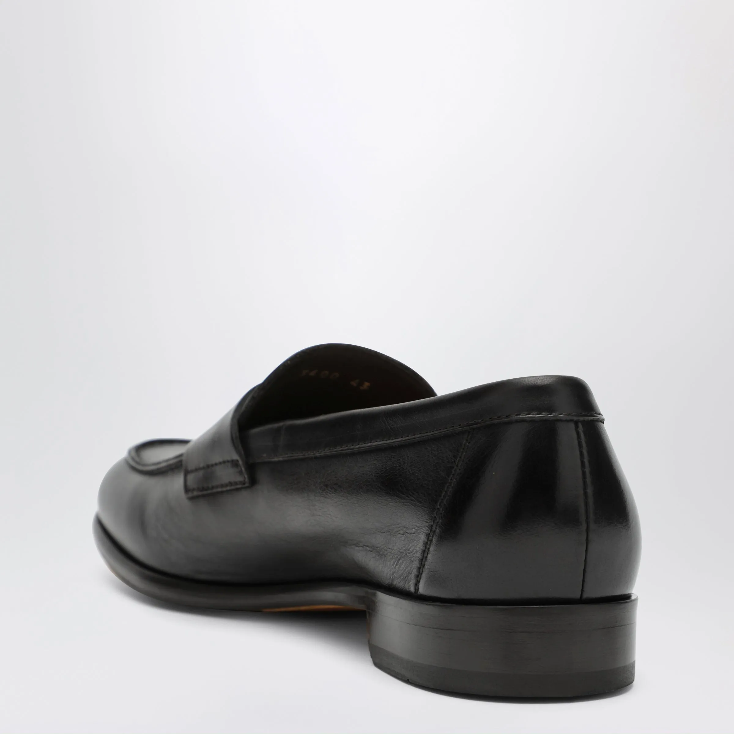 Brown Penny Loafer In Leather sold by Wanan Luxury product image thumbnail 2