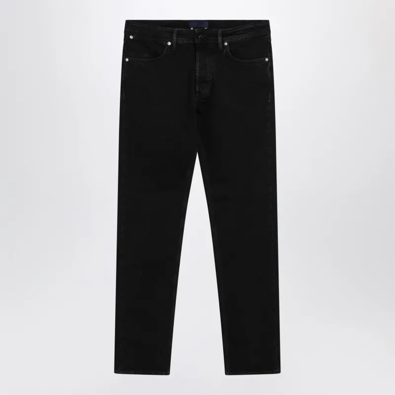 Black Slim-Fit Jeans made by Stone Island