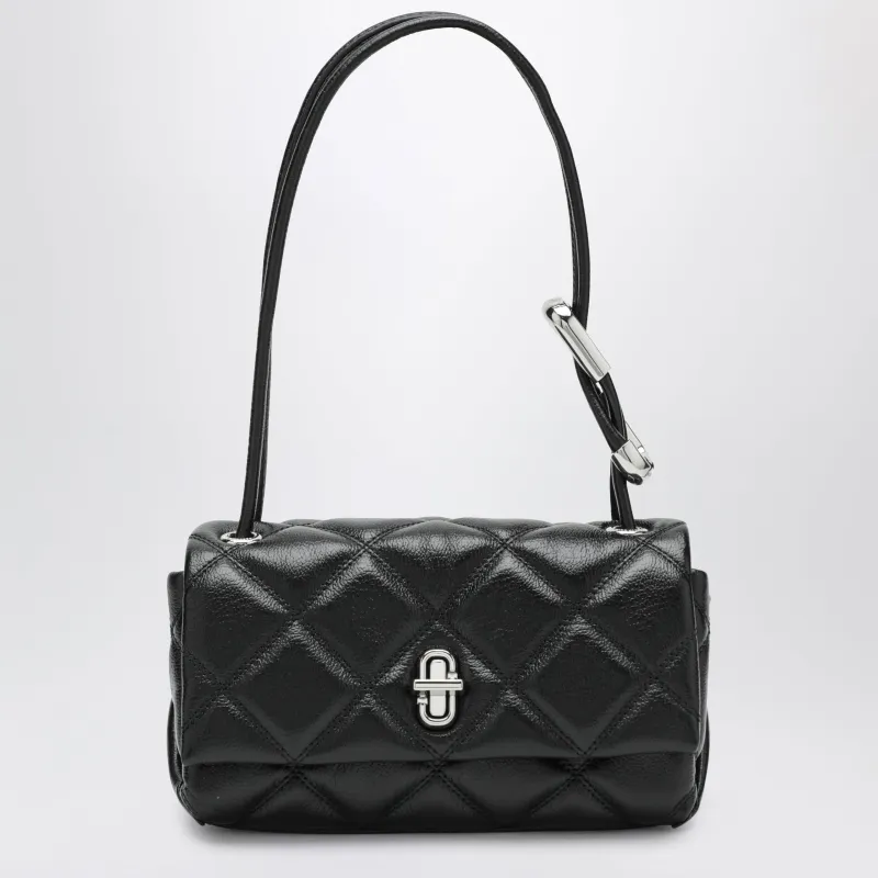 Black Quilted Mini Dual Bag made by Marc Jacobs