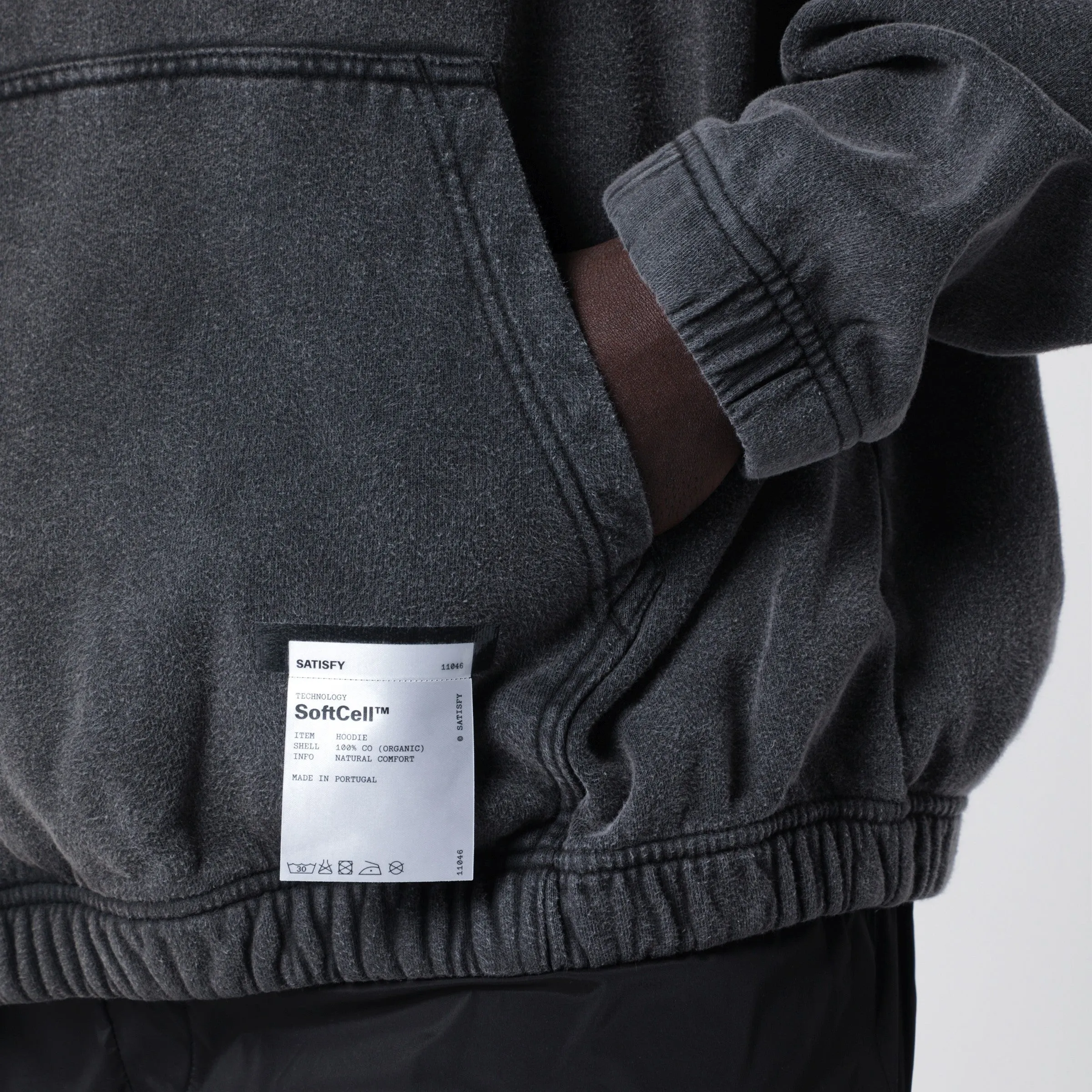 Soft Cell Aged Black Hoodie sold by Wanan Luxury product image thumbnail 2