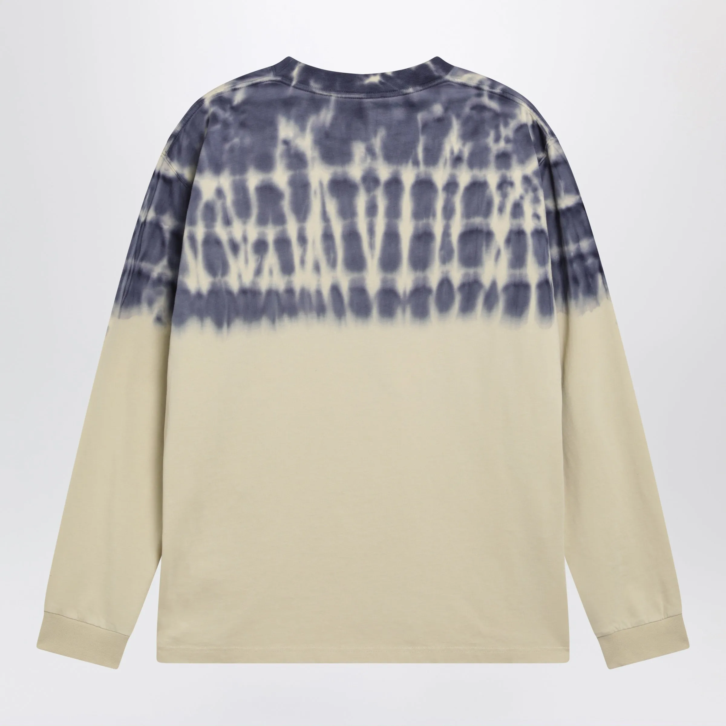 Écru/Navy Logo Print Sweatshirt sold by Wanan Luxury product image thumbnail 2