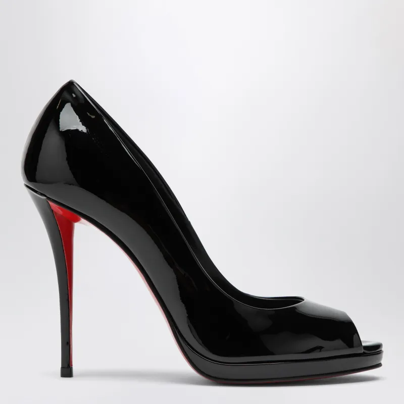 Lady Z Black Patent Calfskin Pumps made by Christian Louboutin