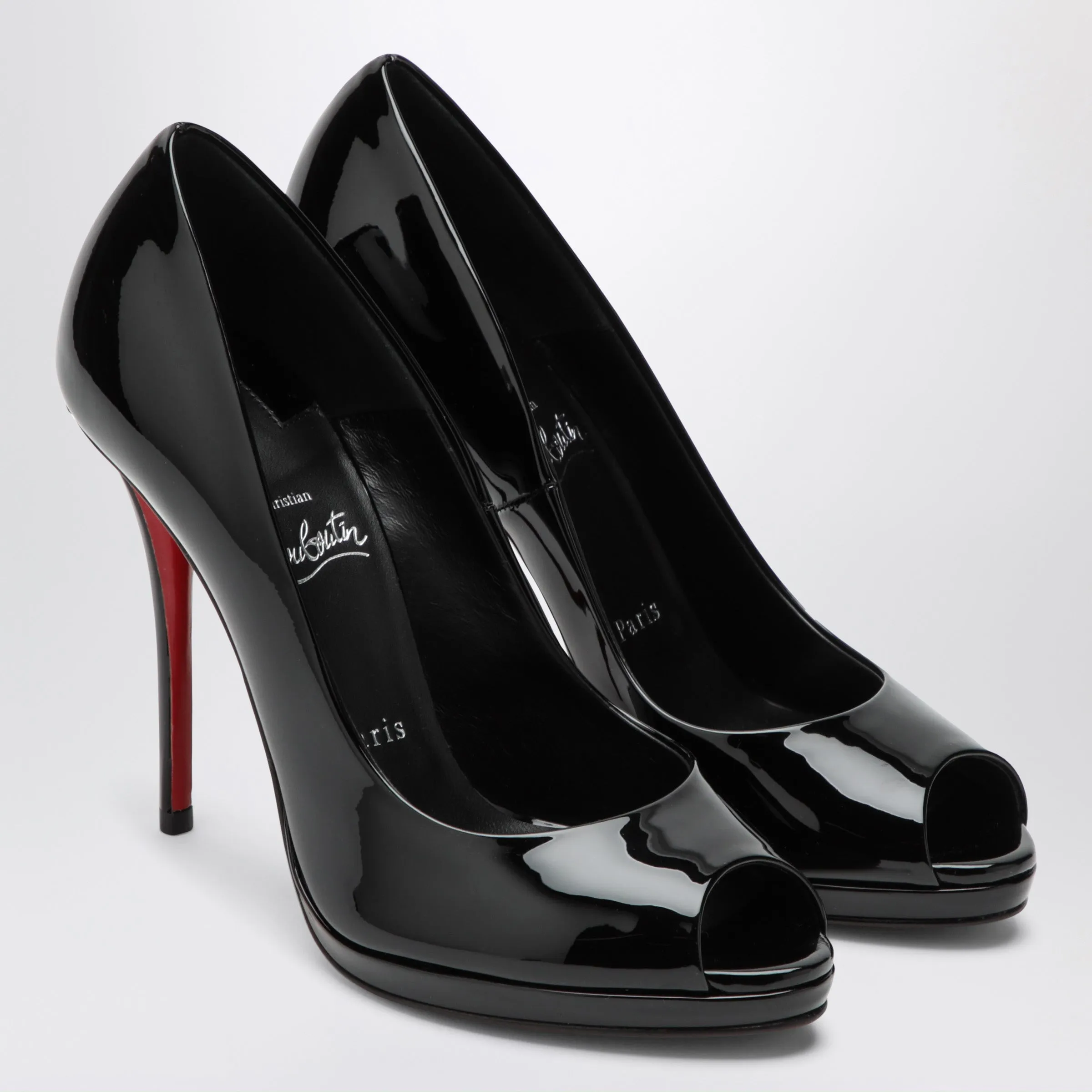 Lady Z Black Patent Calfskin Pumps sold by Wanan Luxury product image thumbnail 2