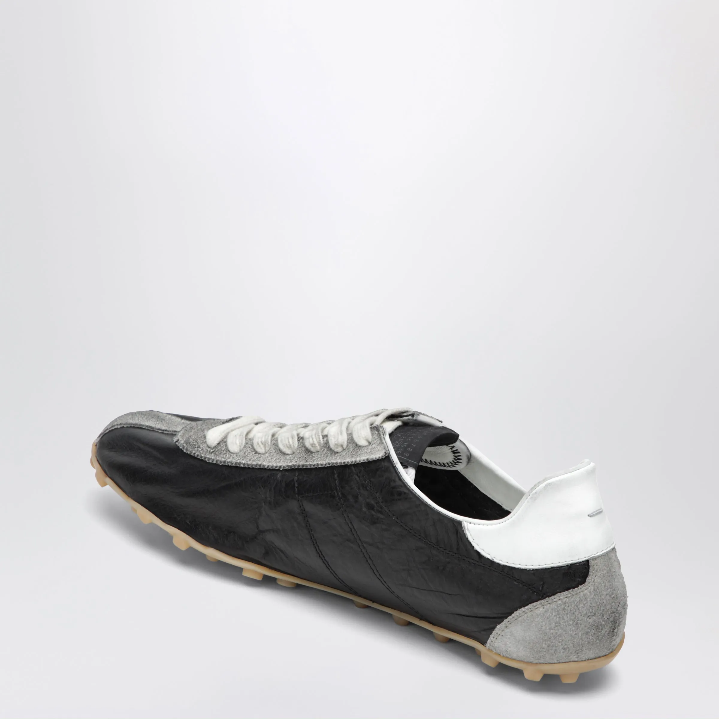Sprinters Sneakers In Black Leather And Vintage Suede sold by Wanan Luxury product image thumbnail 2