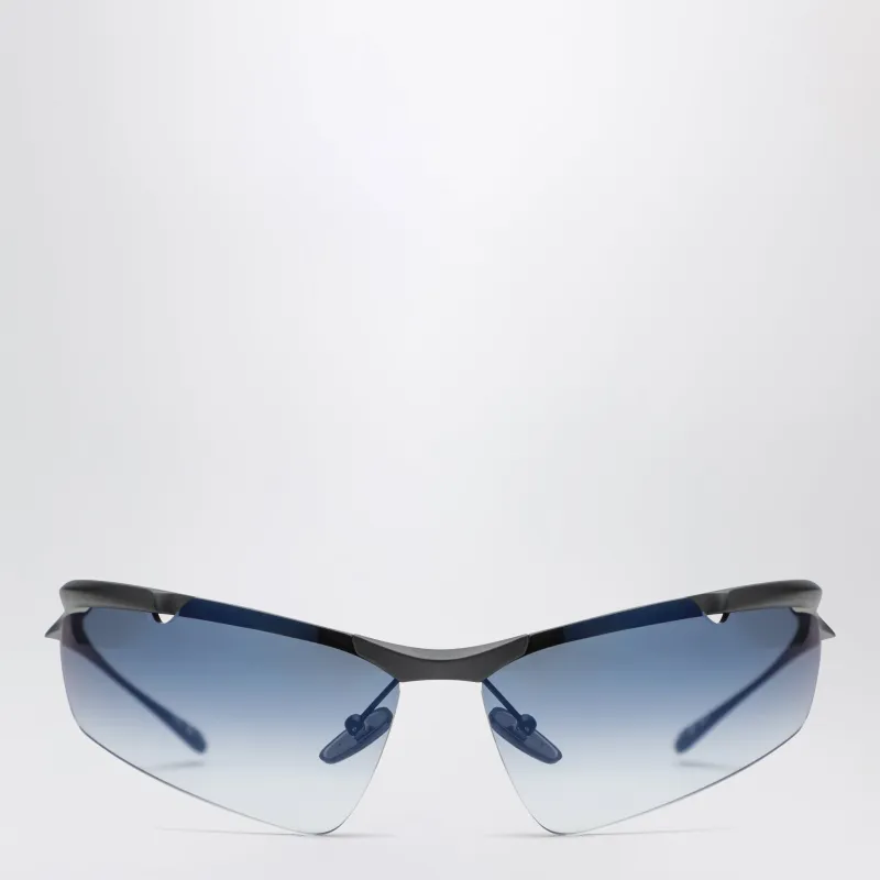 Cat-Eye Boomerang Mirror Blue Sunglasses sold by Wanan Luxury