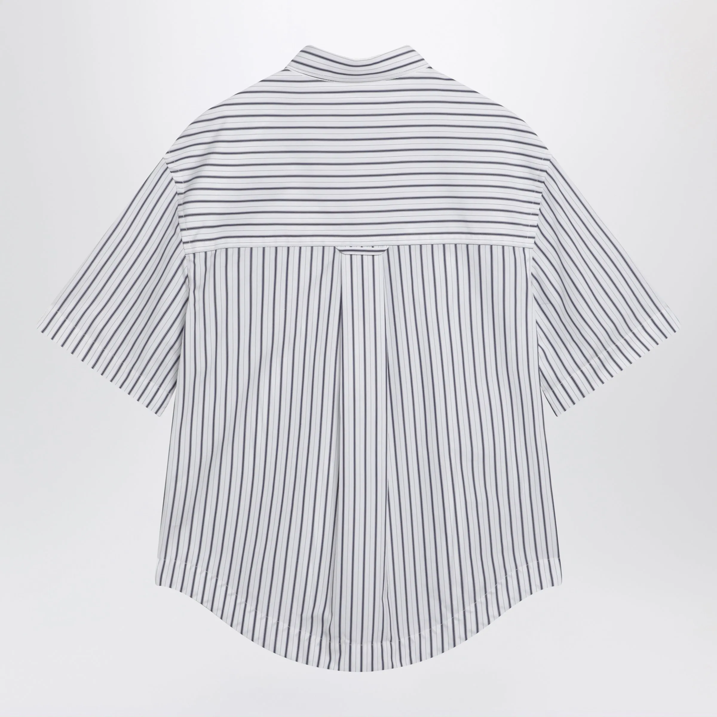 White Striped Ami De Coeur Shirt sold by Wanan Luxury product image thumbnail 2