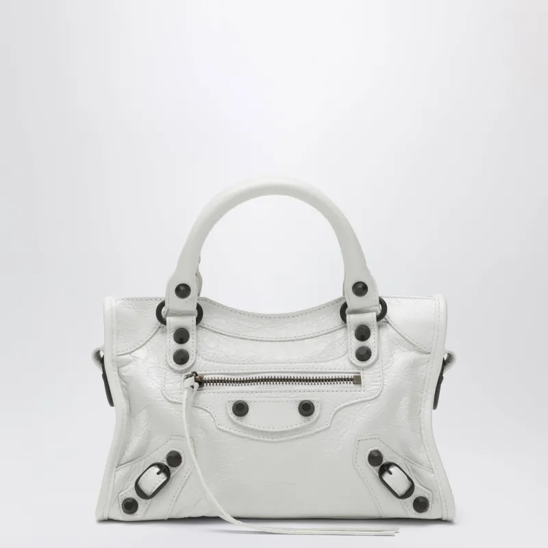Le City Mini White Tote Bag made by Balenciaga